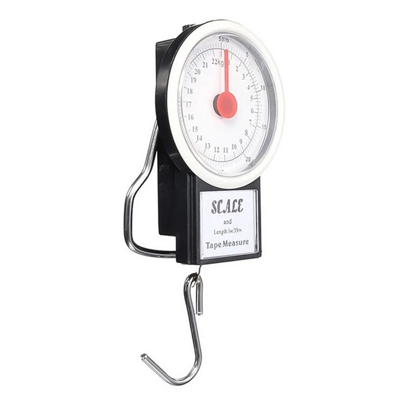 Portable Mini Dial Luggage Scale Multi-Function Hanging Scale Kitchen Scale
