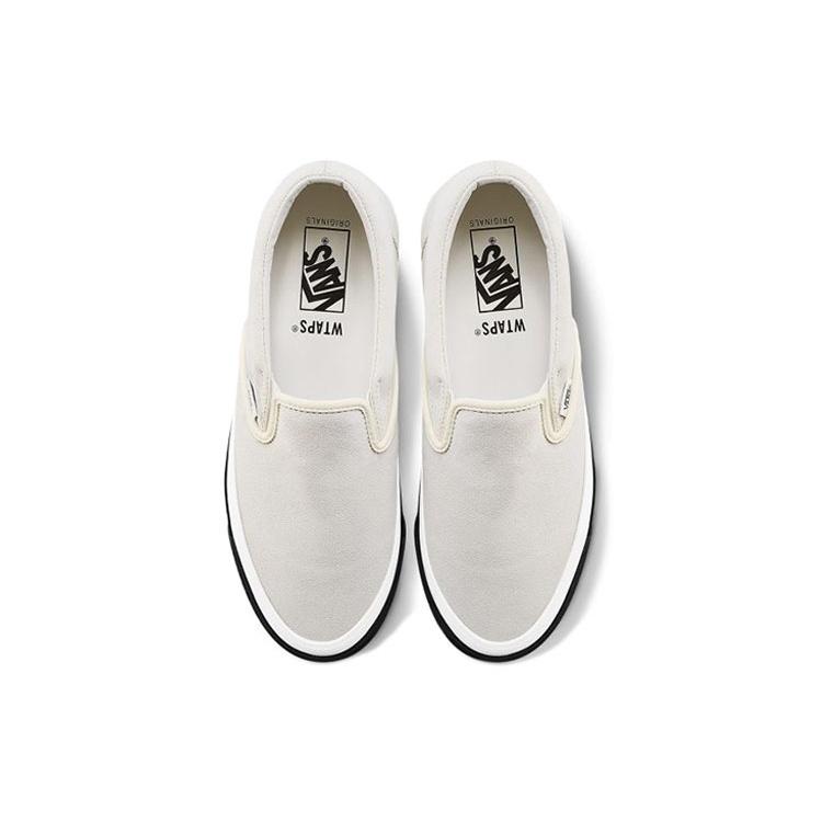 Vans WTAPS x Og Classic Slip-On Lx 'Grey Black' Men's VN0A45JK20F