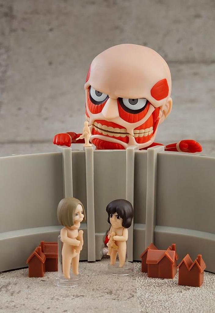 Good Smile Company SMILE Nendoroid Attack On Titan Colossal Titan Renewal Set Plastic Painted Movable Figure G17056 (GOOD COMPANY) Non-Scale