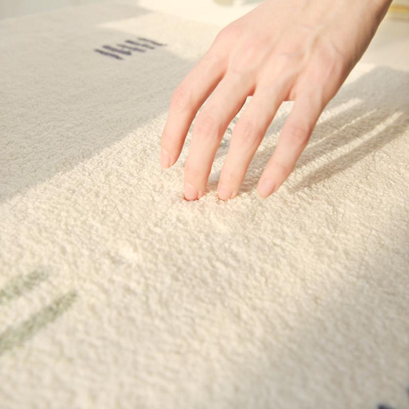 Cream Style Carpets for Living Room Thicken Washable Lounge Floor Mat Large Area Bedroom Decor Plush Carpet Home Fluffy Soft Rug