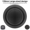 139MM Passive Radiator for Subwoofer Rubber Surround Speaker Diaphragm with Heat Dissipation Design Bass Enhancement Driver for Sealed Portable Audio