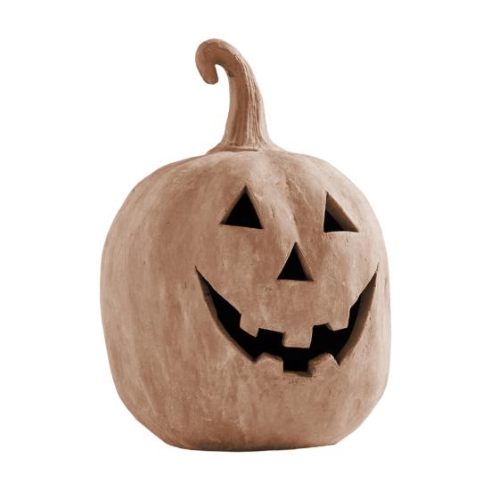 Тыква Хэллоуин Украшение Ручная Резьба Классический Джек Фонарь Осенний Декор Фермерский Стол Крыльцо Внутреннее Украшение