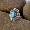 Labradorite Ring, Handmade Ring, Statement Ring, Boho Ring, 925 Silver Ring, Birthstone Ring, Oval Ring, Wedding Gift