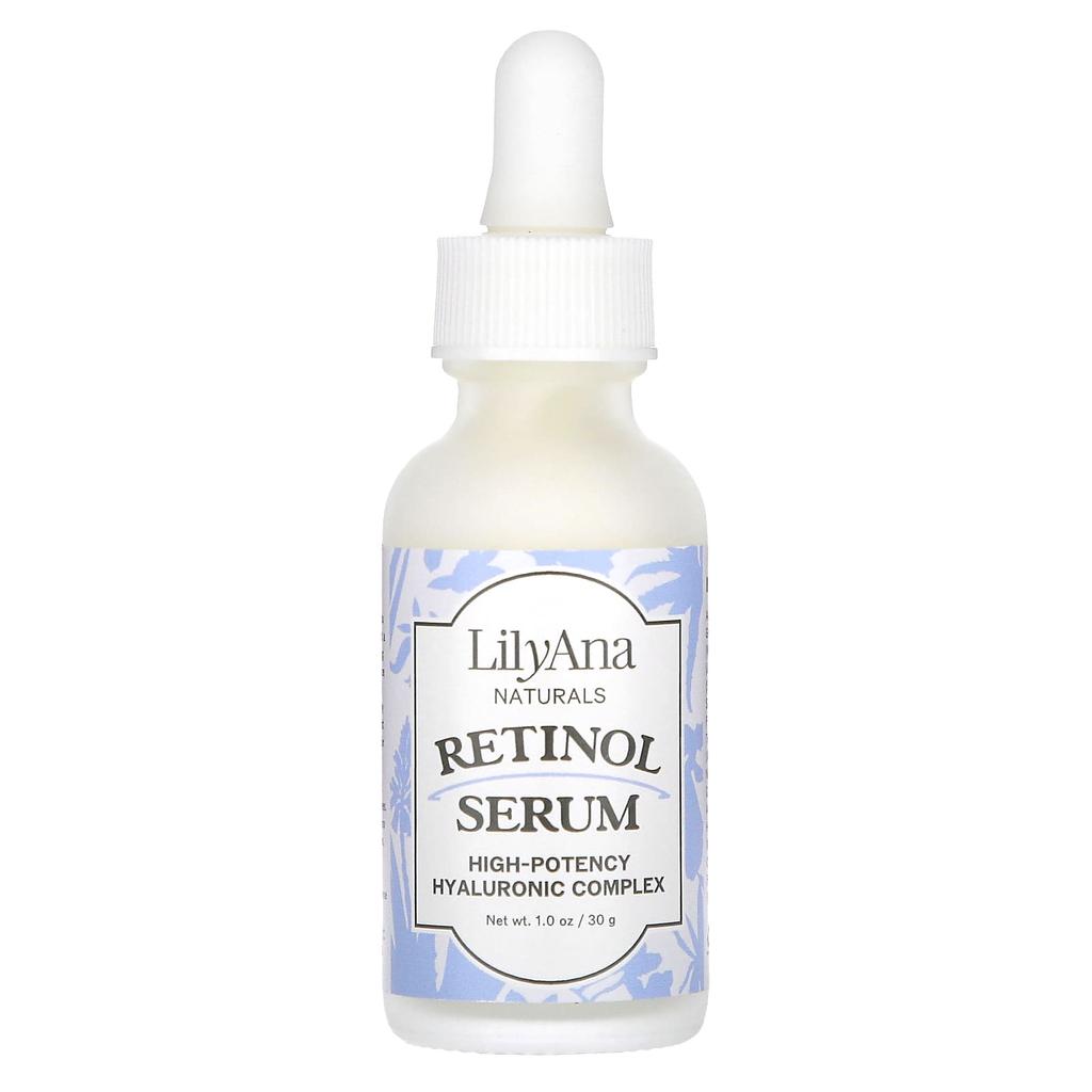 Lilyana Naturals, Сыворотка с ретинолом, 1 унция (30 г)