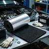 Universal Battery Insulation Blanket Car Kit, & Aluminum Foil Tape, Heat Resistant Kit Anti-Conductive Cover for Hot Cold Weather Protection Wrap