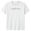 Mountain Range Silhouette Minimalist Outdoors TShirt Hiking Adventure Gift
