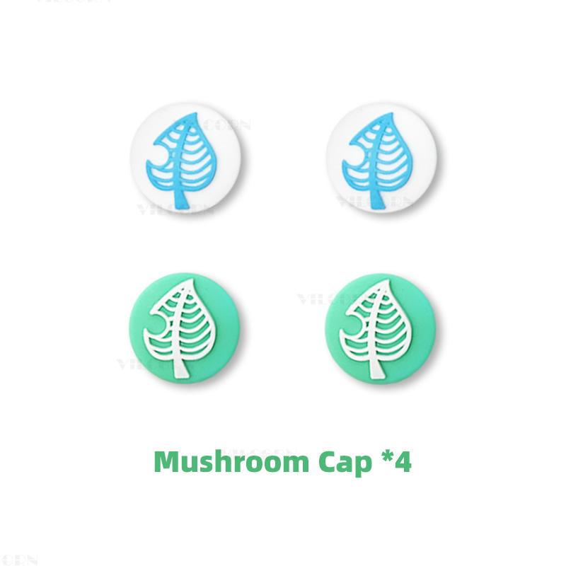 [4 шт] Силиконовый нескользящий чехол для джойстика Swith Joystick для Nintendo Switch/Lite/OLED, защитный чехол для ручки, консольного переключателя