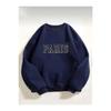 Women's Oversize Paris Printed Sweatshirt