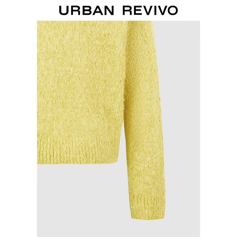 UR 2024 Winter Women's Loose Drop Shoulder Knit Sweater