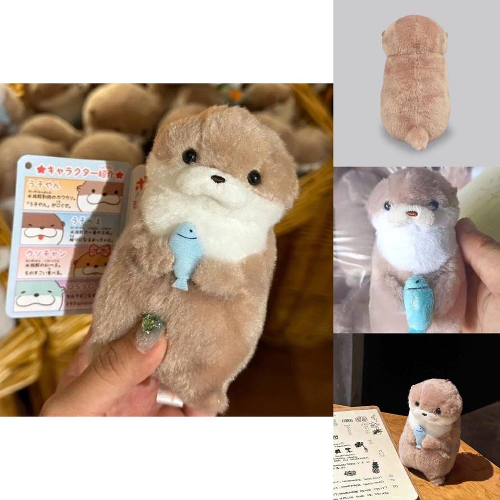 Amuse Otter Plush Toy From Deep Sea Hotel Series Perfect Gift For Young Adults 11cm Size