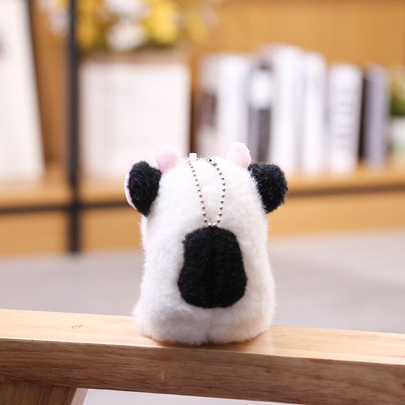 12CM Cow Stuffed Plush Doll Stuffed Animals Toys For Kids Baby Children Gifts Plush Pendant Keychain Boys Children Birthday Gift