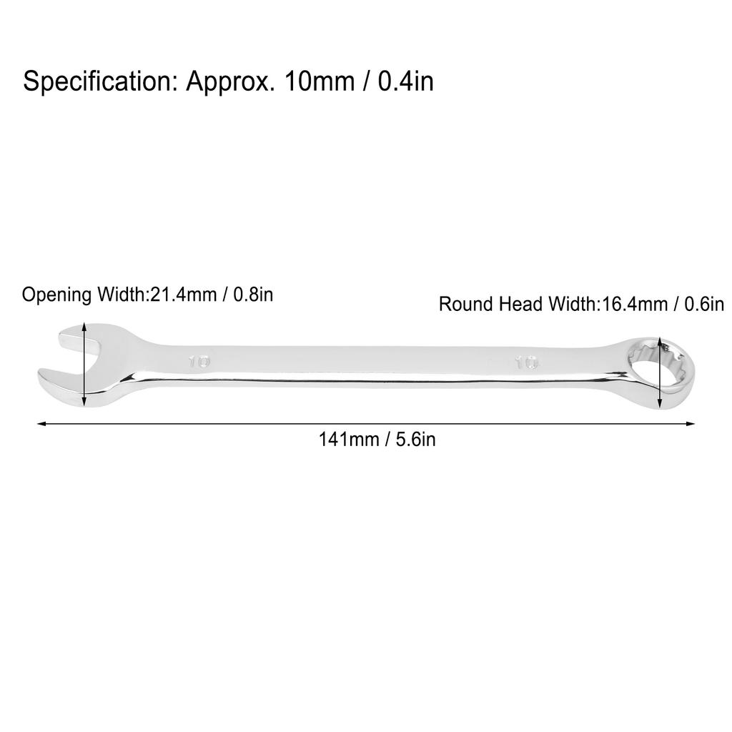 Набор гаечных ключей рожково-накидных с трещоткой Ручной Промышленные товары 10 мм 10 мм ключ Набор ключей Набор гаечных ключей с трещоткой