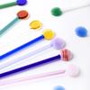 Корейский стиль Милая Кофейная палочка для размешивания с длинной ручкой Креативная ложка для размешивания молочных десертов в стиле Ins Простая ложка для стакана сока