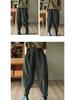 Corduroy  Autumn Winter Pants Casual High Waist Warm Women Pantalones Vintage Ankle-length Jogger Fashion Trousers