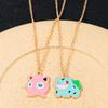 Anime Characters Genger Pendant Neck Bracelet Girl Accessories Cartoon Pikachu Boy Girl