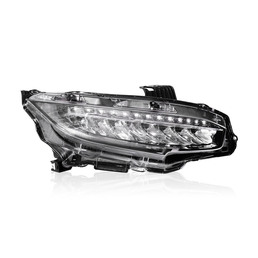Сборка фары для Honda Civic Десятого поколения 2016-2021 гг., Высокая комплектация