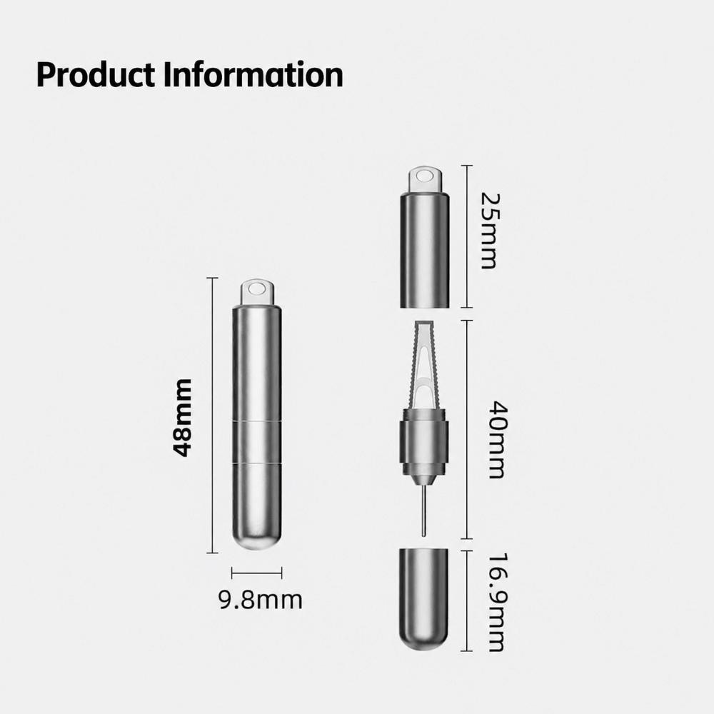 2 in 1 Package Opener Reset Access Box Parcel Opener Compact SIM Card Remover Device Reset
