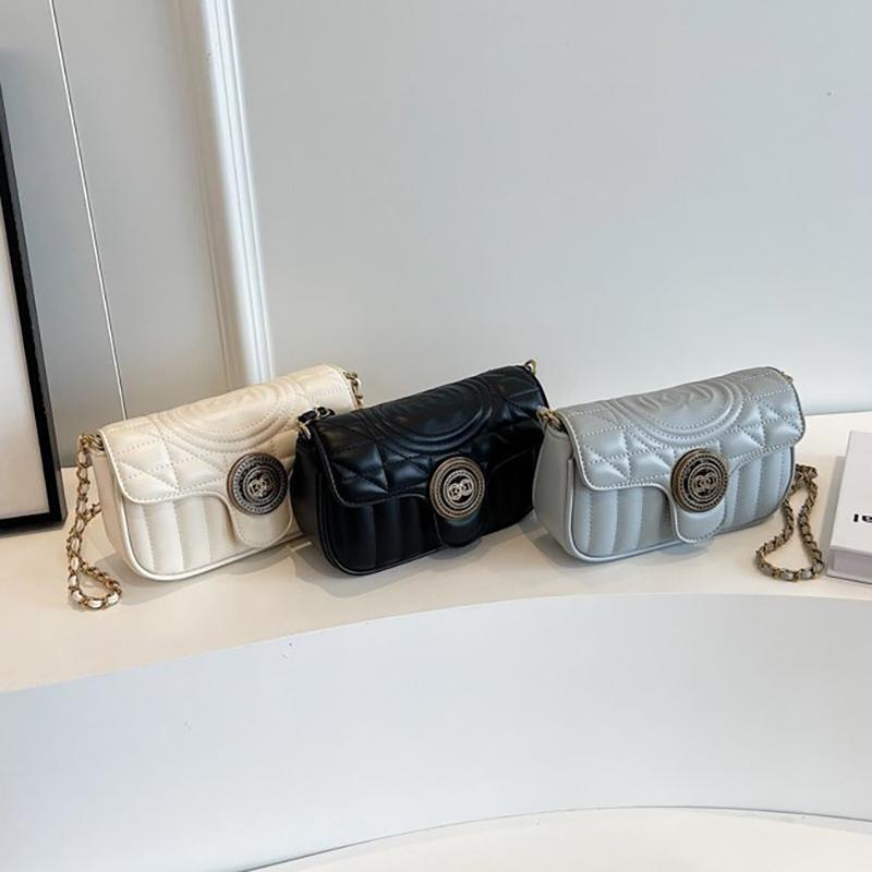 Новинка 2024 года, женские сумки, модные модные сумки на плечо, универсальные сумки через плечо с бриллиантами, сумки на цепочке, элитные сумки