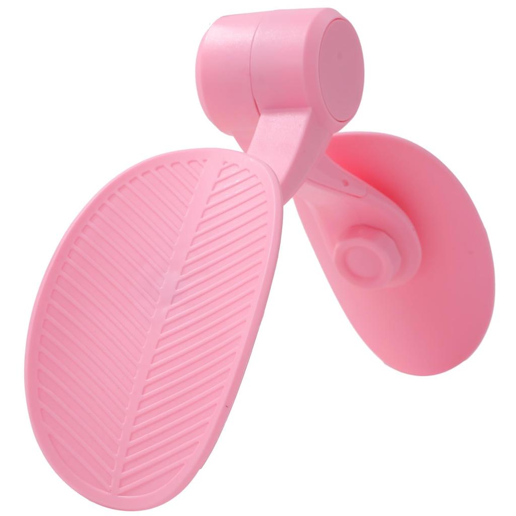 Rubonarie Adductor Muscle Training, Hip Trainer, Pelvic Floor Muscle Training, Multi-Function Exercise Clip, Buttocks and Leg Slimming (Pink)