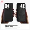 Official Liquid StateIPhone 16 Pro Case, 16 Pro Protective Cover, Liquid Silicone, Skin-Friendly, Full Lens Protection, Shockproof, Black for Me