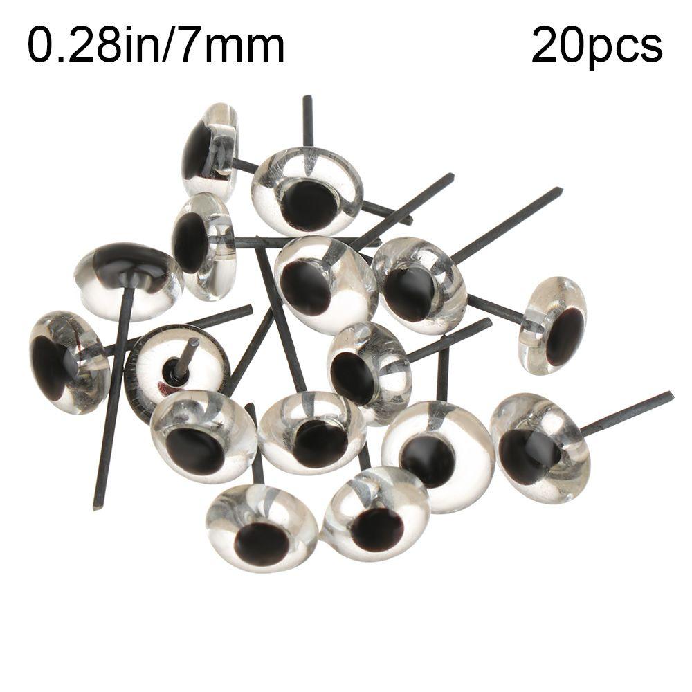 Аксессуары для кукол Прозрачные стеклянные глаза Животные Изготовление кукол Медведи Валяние иглой