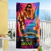 Grand Theft Auto Beach Towel Super Soft Absorbent Comfortable Lightweight Suitable for Swimming Gym Camping Yoga Vacation