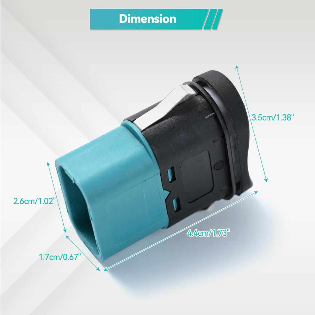 Кнопка переключателя управления электрическим стеклоподъемником двери, передняя левая и правая, одинарная для Ford Transit MK7 2006-2013 1383293 5C1T14529AA