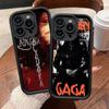 Чехол для телефона Lady Gaga Альбомы Для IPhone 17 16 15 13 11 12 14 Pro Max Plus Силиконовый Чехол Оболочка