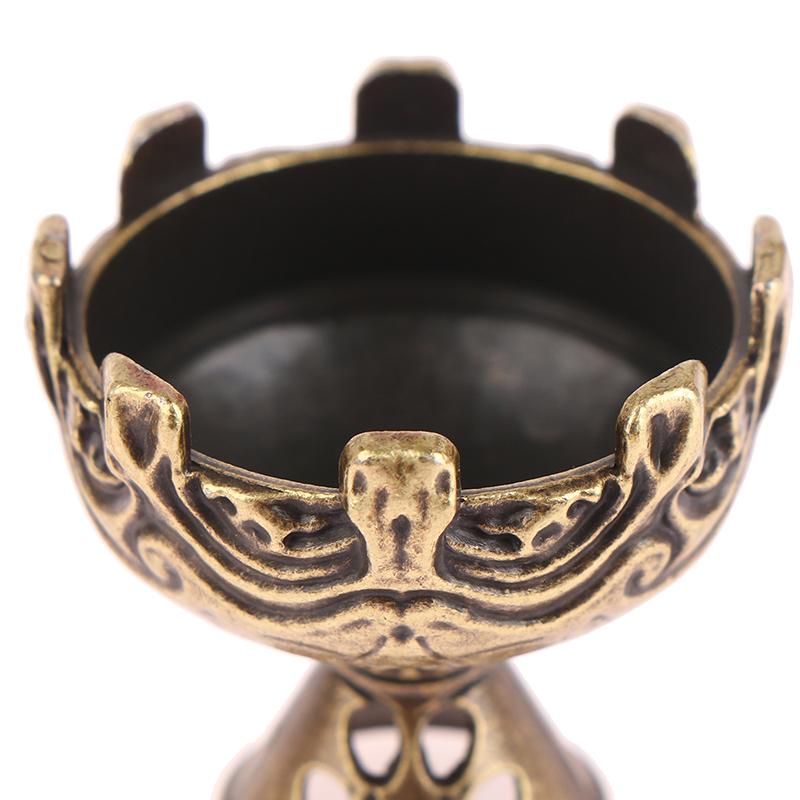 Boshan Censer Сандаловая курильница для благовоний Металлический сплав Дзен Украшения Ремесла