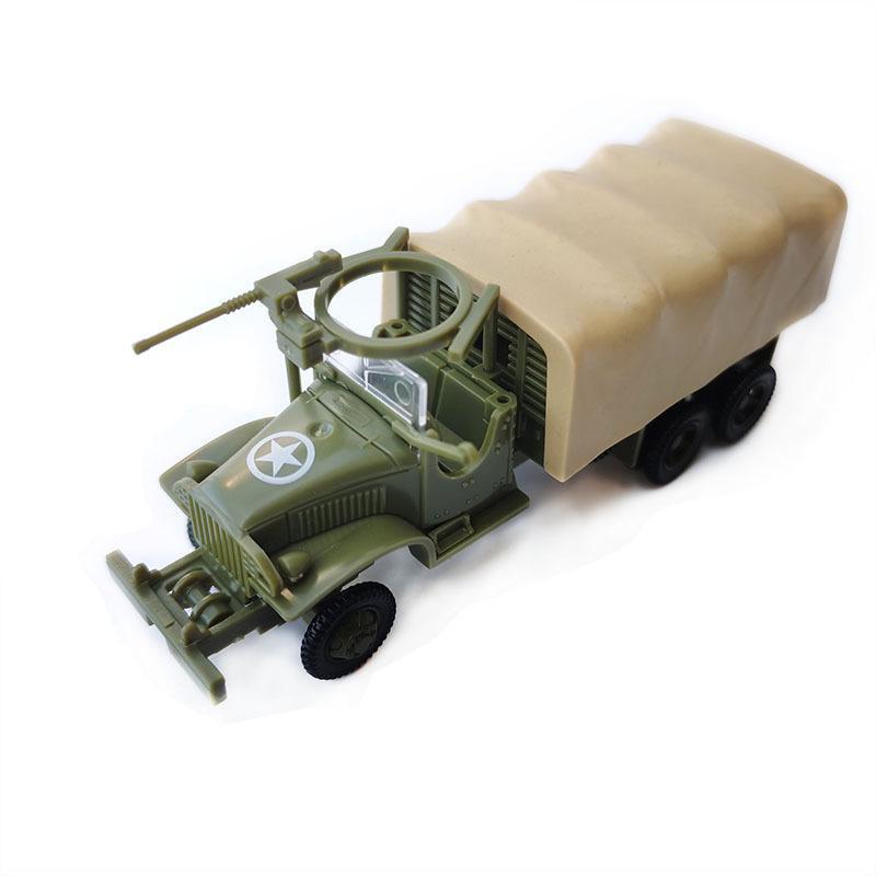 4D 1/72 GMC Allied Forces Truck CCKW-353 Военный грузовик, сборка без клея, модель игрушечного автомобиля