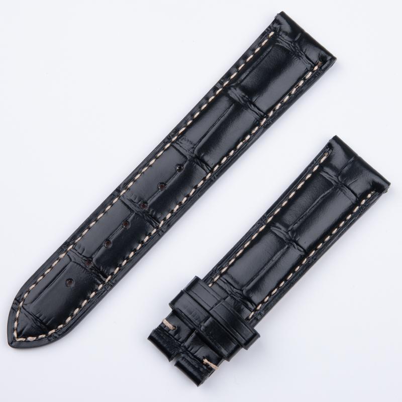 Soft Cowhide Leather For Longines Strap Masters Collection L3 L4 L2.628/L2.673 Watch Band Butterfly Buckle 19 20 21 22mm Belt