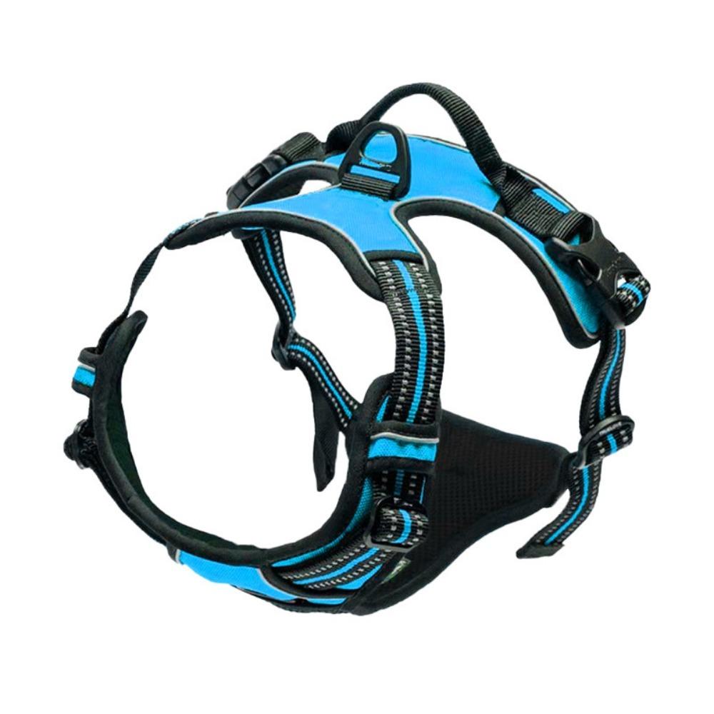 Reflective No Pull Dog Harness Vest Nylon Breathable Dog Chest Strap Adjustable Dog Leash Vest Large and Medium-sized Dog