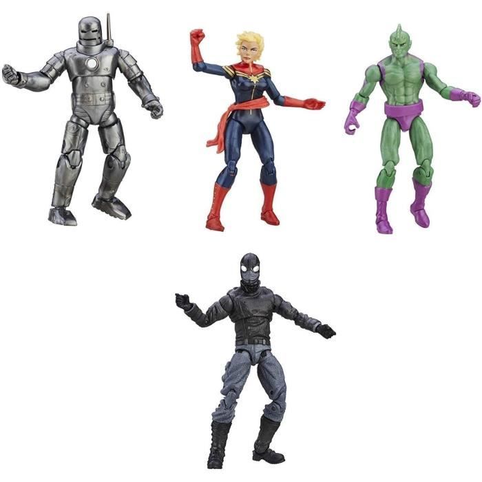 Figurine Marvel Legends - Personnages de comics - HASBRO - Modèle aléatoire - 10 cm - Accessoires inclus