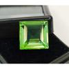 12-14 Ct Natural Green Peridot Princess Cut Fabulous Certified Loose Gemstone