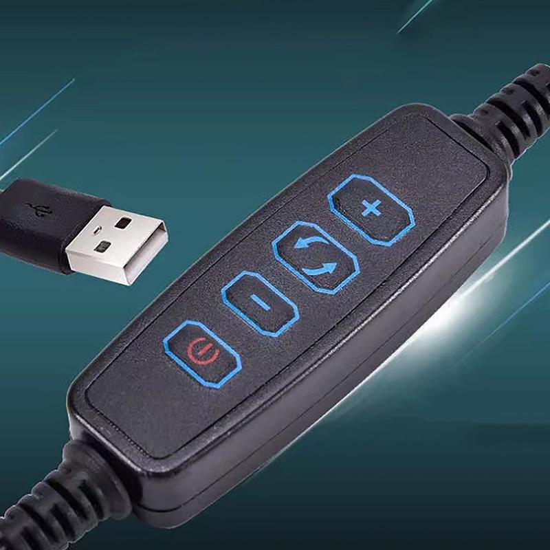 1,5 м Usb 5 В светодиодный трехцветный затемняющий цветной переключатель кабель диммер 4-клавишный контроллер 2 канала для низковольтного светодиодного Cct двухцветного света