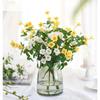 Small Rose Artificial Floral Arrangement Vase