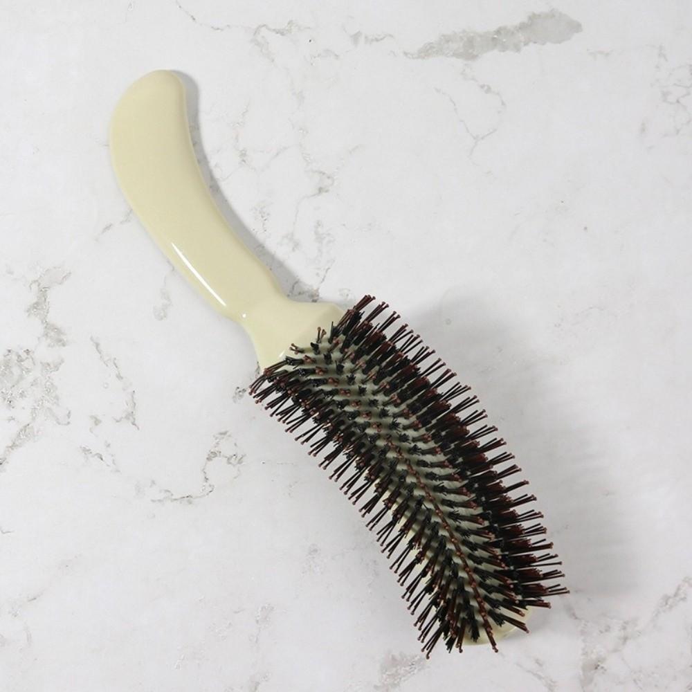 Soft Bristles Curly Brush S-Shaped Design Anti-Static Comb Women Hair Care Accessories