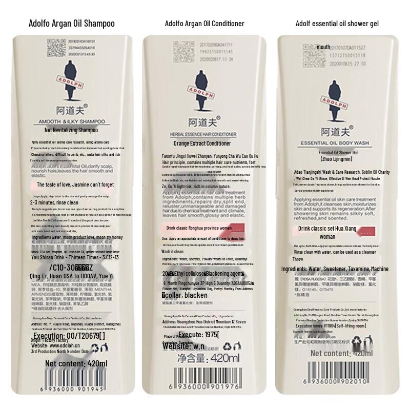 Adolph Hair and Body Care Set