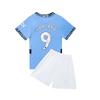 24-25 Man C Home No. 9 Club Football Suit Set Children'S Adult Jersey Size 14-3Xl