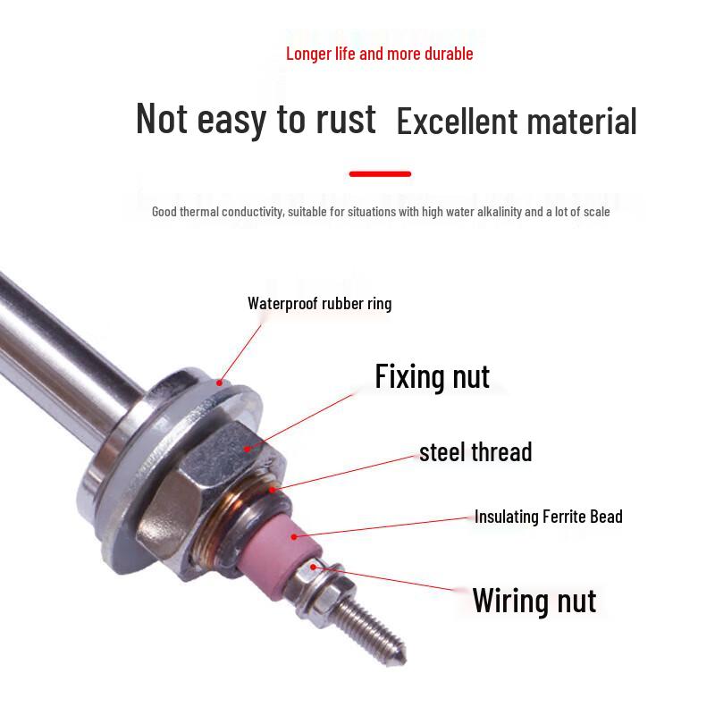 Электрический нагревательный элемент из нержавеющей стали U-образной формы