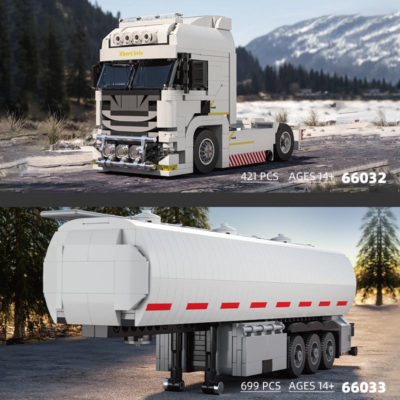 Brick Joy 66032 DIY Модель эвакуатора из строительных блоков для мальчиков