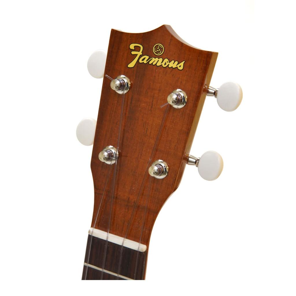 FAMOUS Soprano Ukulele Hawaiian Koa [Famous] FS-5G (domestic Wood)
