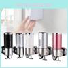 Foam Hanging Wall Soap Dispenser Chrome Coating Hotel Home Bathrooms Supplies