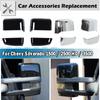 Rhyming Rearview Wing Mirror Cover Cap Chrome or Black 2pcs Fit For Chevrolet Silverado GMC Sierra 2014 2015 2016 2017