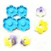 Jewelry Casting Molds,Silicone Pendant Resin Molds Flower Epoxy Resin Casting Mold for Earrings Necklace Keychain Making
