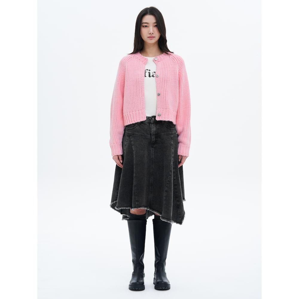 8SECONDS Modified Denim Skirt Ash