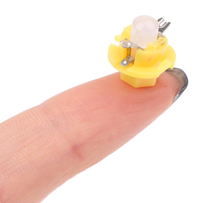 B8.4D Bx8.4D приборная панель DC 12V индикаторная лампа свет автомобиля белый синий зеленый 10 шт. B8.4 светодиодная лампа на приборную панель автомобиля