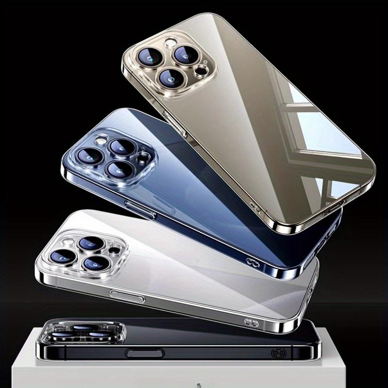 Прозрачный Мягкий TPU Чехол для Телефона iPhone 16, 15 Pro Max, 14 Plus, 13 Mini, 12, 11 - Тонкий Бампер с Амортизацией Ударов и Защитой от Царапин