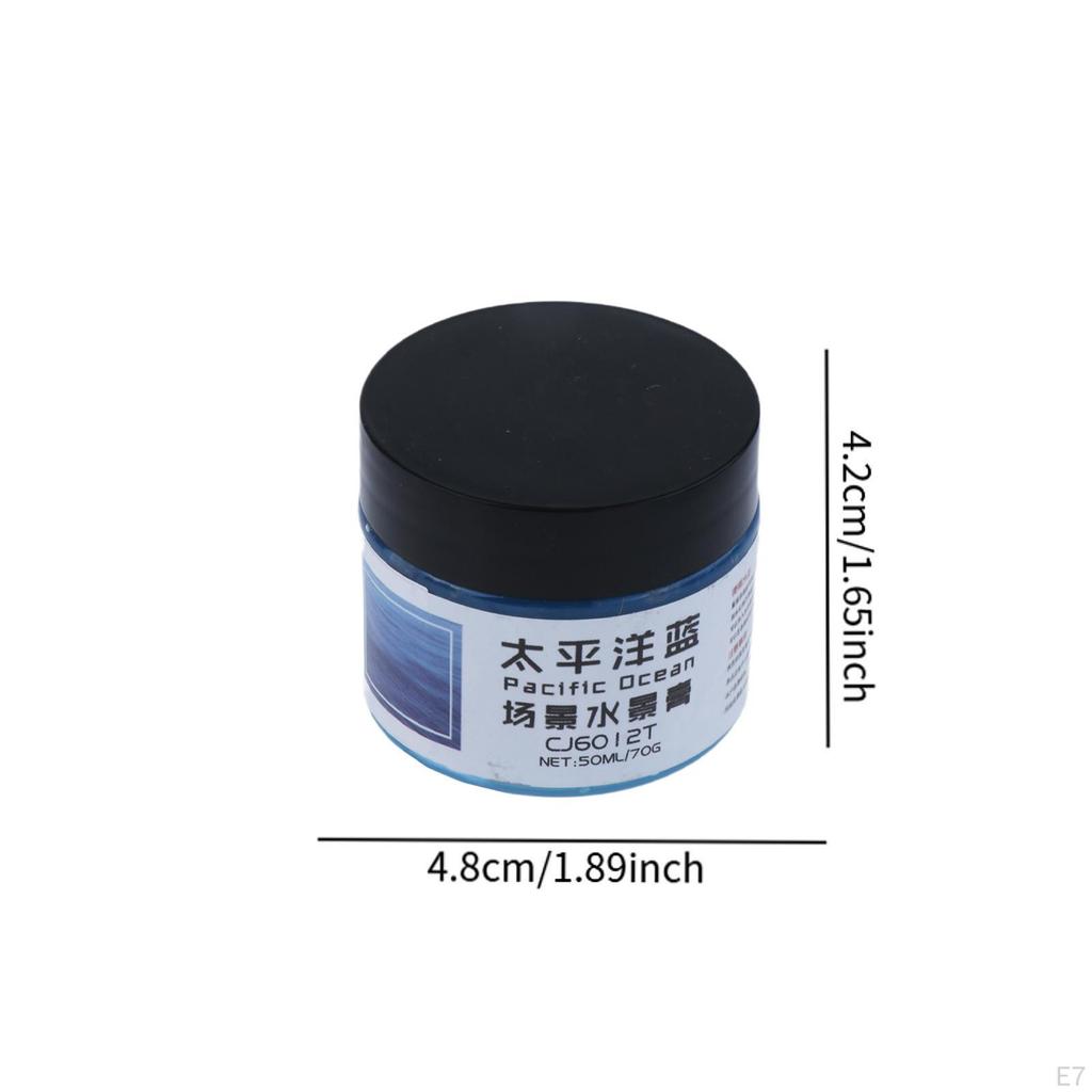 Моделирующая паста для диорам DIY Пейзаж Декорации Портативный Прочный Поделки Легкий Симуляция Воды