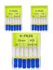 3boxes,6Pcs/Box Dental K Files 21mm/25mm Hand Use Files Stainless Steel Root Canal Files Dentistry Endodontic Instruments